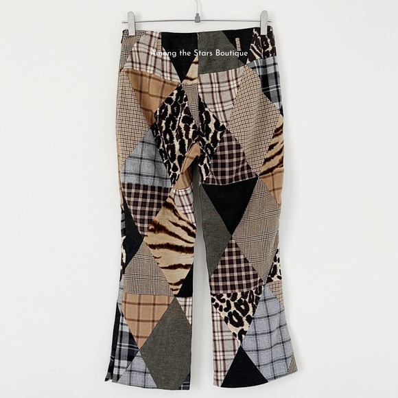 Super Rare 90s D&G Patchwork Capri Pants ASO Anya in Buffy the Vampire Slayer - Picture 7 of 7